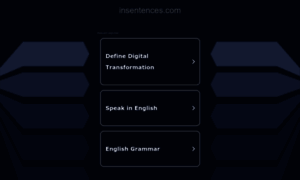 Insentences.com thumbnail