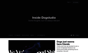 Inside.dogstudio.be thumbnail