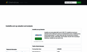 Insidelife.com.ng.siteindices.com thumbnail
