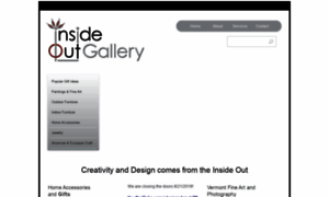 Insideoutgalleryvt.com thumbnail