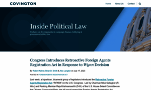 Insidepoliticallaw.com thumbnail