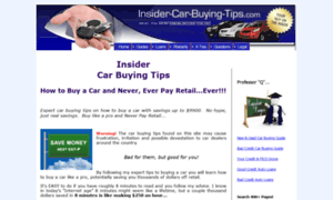 Insider-car-buying-tips.com thumbnail