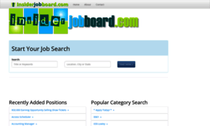 Insiderjobboard.com thumbnail