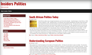Insiderspolitics.com thumbnail