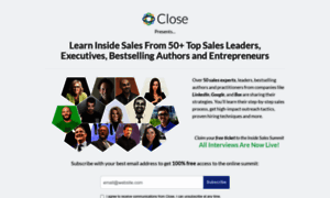 Insidesalessummit.com thumbnail