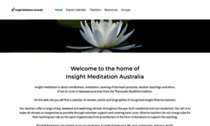 Insightmeditationaustralia.org thumbnail