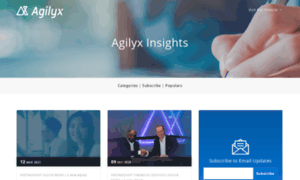 Insights.agilyxsolutions.com thumbnail