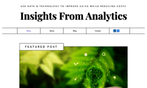 Insightsfromanalytics.com thumbnail