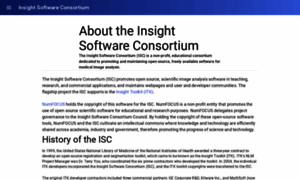 Insightsoftwareconsortium.org thumbnail