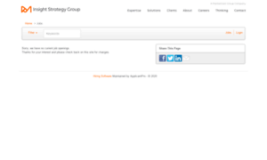 Insightstrategygroup.applicantpro.com thumbnail