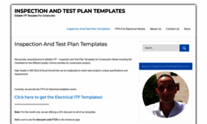 Inspectionandtestplan.com thumbnail