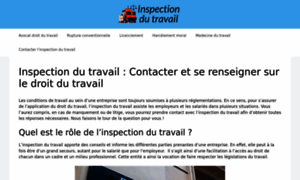 Inspectiondutravail.info thumbnail