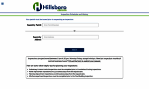 Inspections.hillsboro-oregon.gov thumbnail