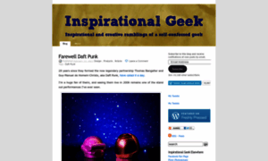 Inspirationalgeek.wordpress.com thumbnail