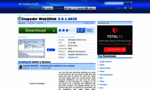 Inspyder-web2disk.findmysoft.com thumbnail
