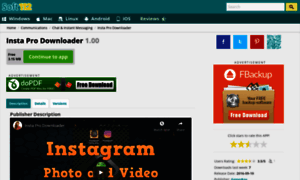 Insta-pro-downloader.soft112.com thumbnail