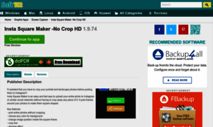 Insta-square-maker.soft112.com thumbnail