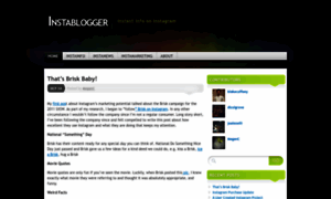 Instablogger.wordpress.com thumbnail