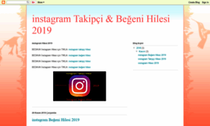 Instagramhilesi2019.blogspot.com thumbnail