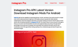 Instagramproapk.net thumbnail