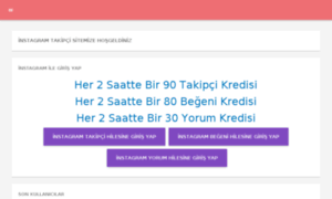 Instagramtakipcihile.net thumbnail