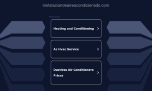 Instalaciondeaireacondicionado.com thumbnail