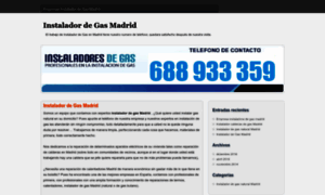 Instaladordegasmadrid.com thumbnail