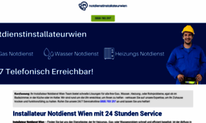 Installateurnotdienste.at thumbnail