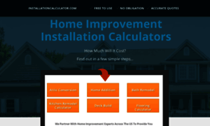 Installationcalculator.com thumbnail