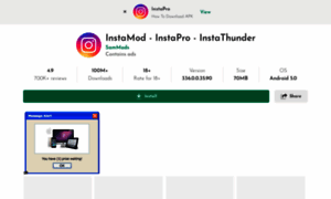 Instamod.app thumbnail