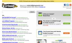 Instant-affiliate-generator.com thumbnail