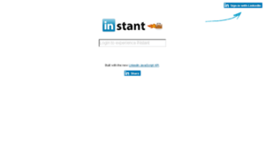 Instant.linkedinlabs.com thumbnail