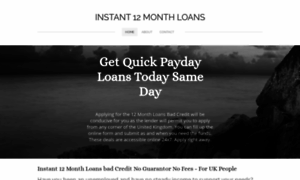 Instant12monthloans.weebly.com thumbnail