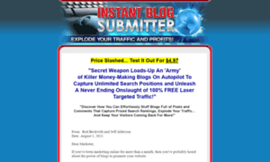 Instantblogsubmitter.com thumbnail