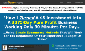 Instantecomprofits.com thumbnail