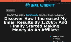 Instantemailauthority.com thumbnail