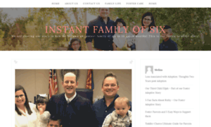 Instantfamilyofsix.com thumbnail