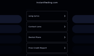 Instantfwding.com thumbnail
