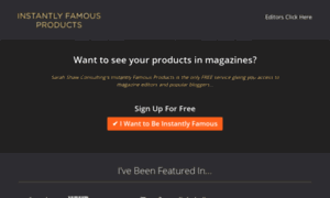 Instantlyfamousproducts.com thumbnail