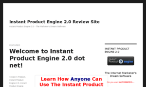 Instantproductengine.net thumbnail