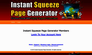Instantsqueezepagegenerator.com thumbnail