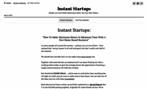 Instantstartups.com thumbnail