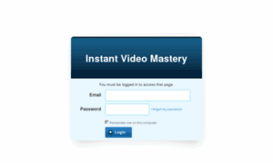 Instantvideomastery.com thumbnail