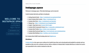 Instapage.space thumbnail