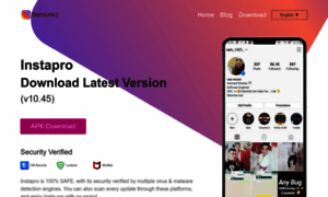 Instapro.mobi thumbnail