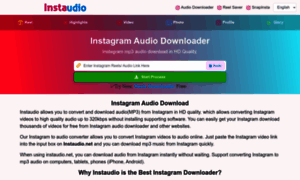 Instaudio.net thumbnail