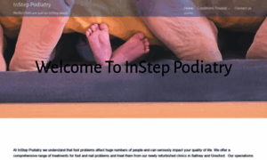 Instep-podiatry.co.uk thumbnail