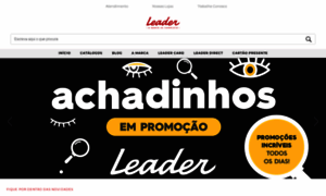 Institucional.lojasleader.com.br thumbnail