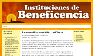 Institucionesdebeneficencia.org thumbnail