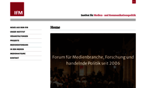Institut-medienpolitik.de thumbnail
